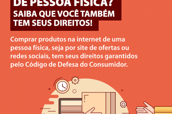 As compras pela internet e redes sociais estão aumentando significativamente, mas não é por que são produtos de segunda mão que não devem seguir o Código de Defesa do Consumidor.